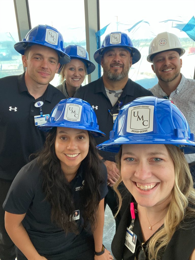 Pictured in the group photo are Exercise Physiologists, Exercise Specialists, Sports Medicine Director, Medical Fitness Assistant Director, and UMC Team lead!