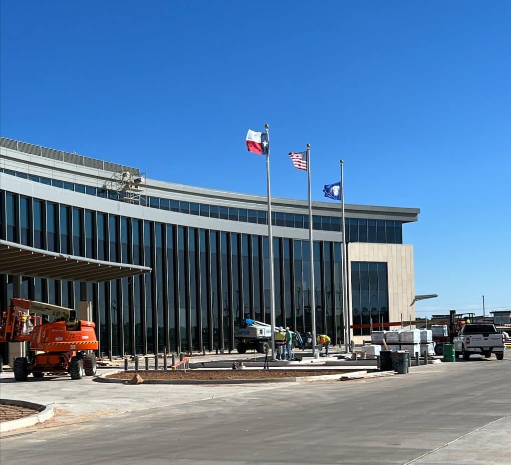 UMC Health Medical Fitness Facilities and Wellness Hospital in South Lubbock, Texas getting ready for its grand opening.