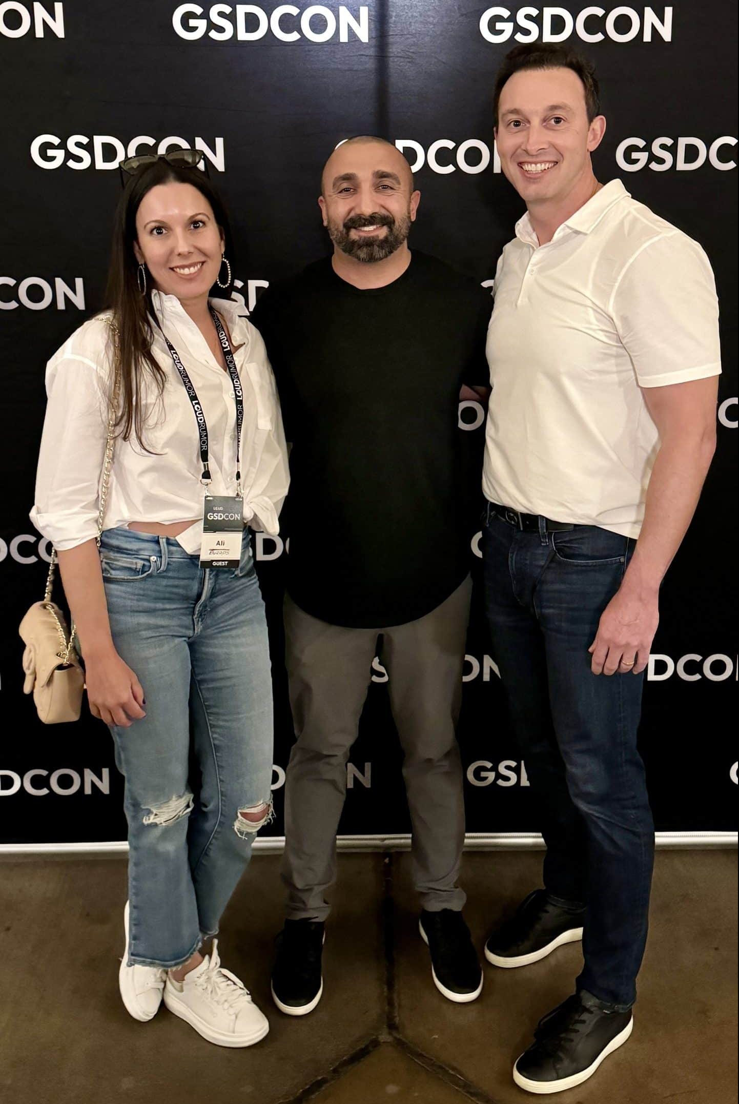 In the image from left to right: Ali Benso-Director of Marketing at Buzops, Mike Arce-CEO and Founder of Loud Rumor, and Michael Benso-Co-founder of Buzops. The Most effective path to mastering your gym business