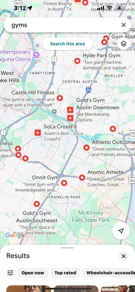 gym marketing strategy - seo
